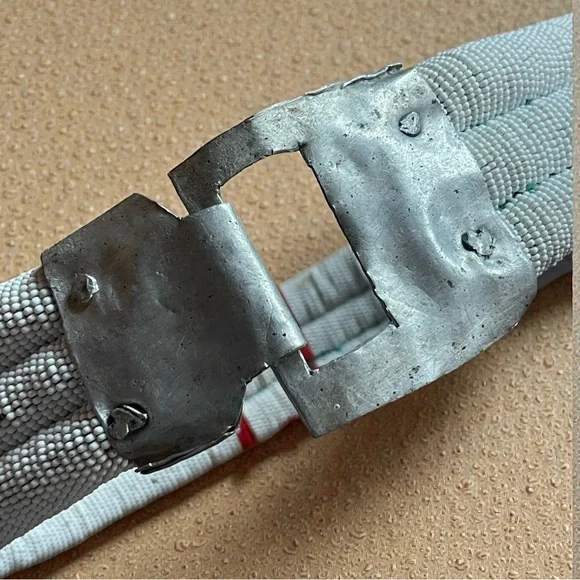 Vintage Zulu Beaded Belt – South African Tribal Waist Belt – Glass Seed Beads